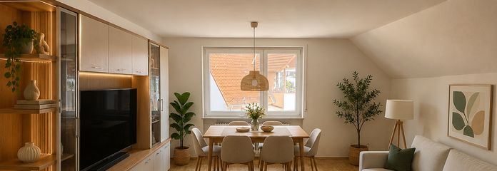 Appartement au dernier étage dans un endroit calme – Wohnen