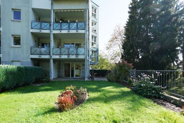 Barrierearme 3-Raum-Wohnung mit Terrasse und Garten in Marienthal