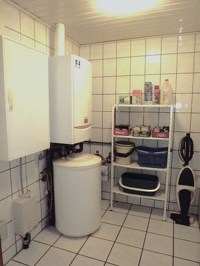Heizraum mit Brennwertkessel