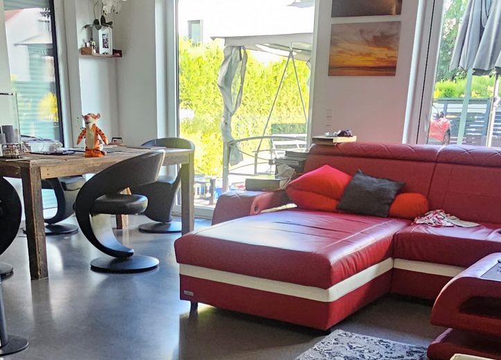 Blick zur Südterrasse