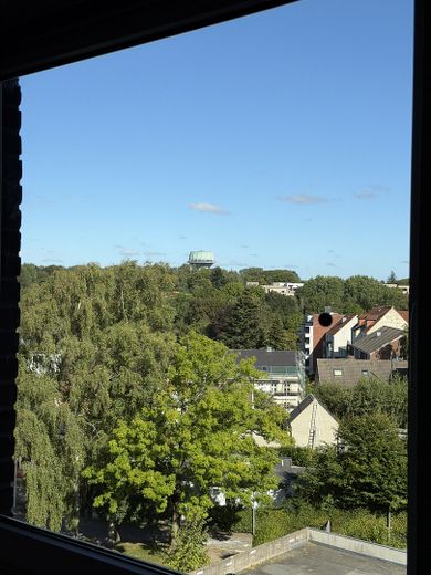Penthousewoning met groot dakterras en nabij de Förde van particulier – Ausblick Zimmer 4