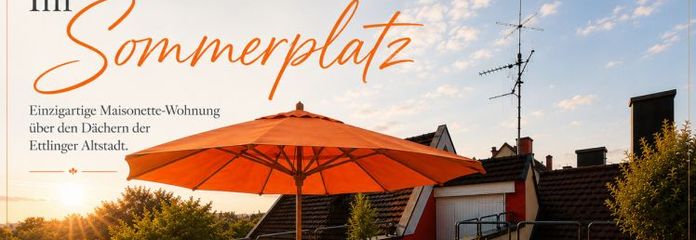 Traumwohnung mit Dachterrasse in der Ettlinger Innenstadt