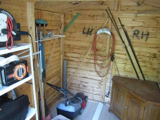 Abitare come in una casa propria – ..vorhandenen Gartengeräten