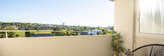 Weitblick ins Grüne.