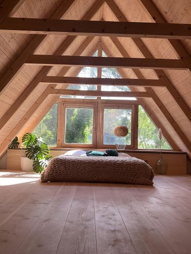 Architektenhaus zur temporären Vermietung – Schlafzimmer2