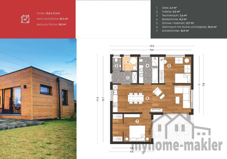 Ihr neues und einzigartiges Design Haus in Weigendorf – Kalalog Charlets Modele Mobile Home-100 image 025