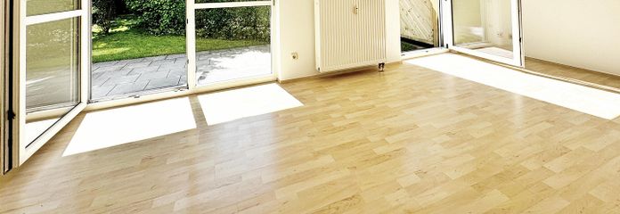 Wohnz. - Blick in den Garten