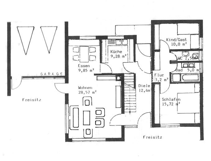 Wohnung EG ca. 100 m²
