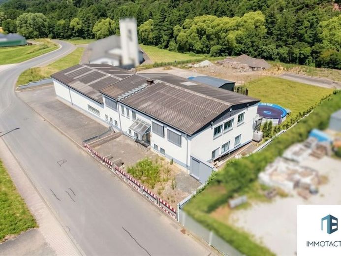 Edificio commerciale con 2 capannoni, uffici e area esterna recintata con versatili potenzialità d'uso – Foto 1