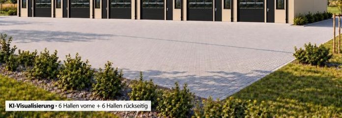 Eigentum statt Gewerbemiete – beheizte Halle mit Büro