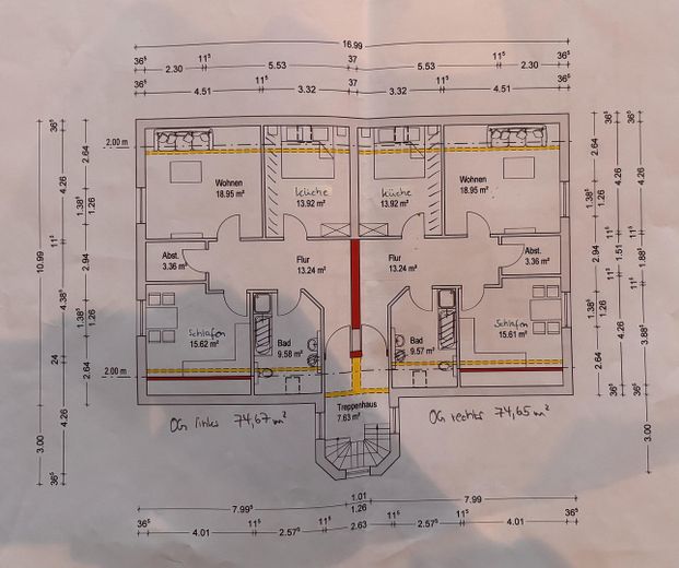 Schöne große OG-Wohnung im KFW40-Plus Haus zu vermieten! – Foto 10