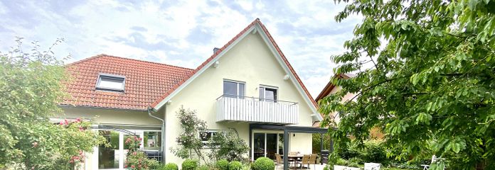 Blick von Westen / Gartenseite