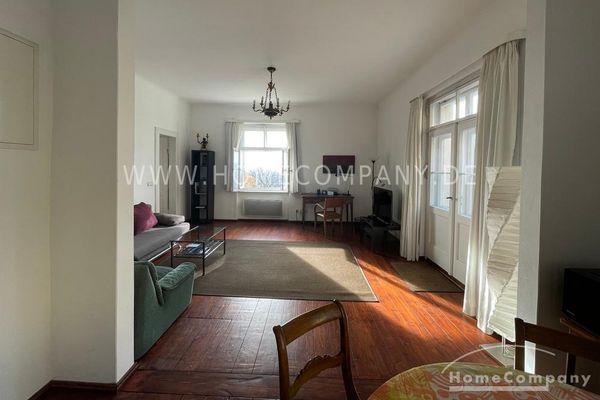 20426K1R HomeCompany Dresden सुसज्जित 1.5 कमरों का अपार्टमेंट, छत की टैरेस सहित, Dresden-Loschwitz में, अधिकतम 2 व्यक्ति