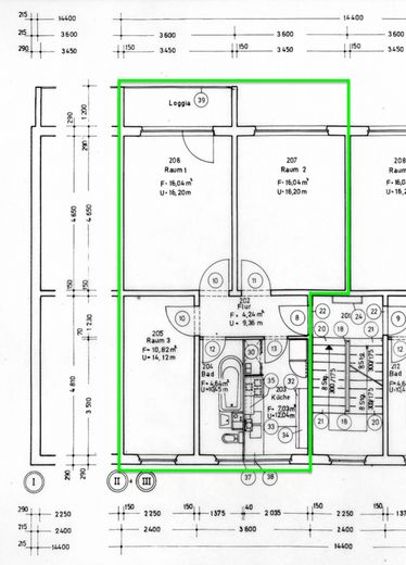 220 € | 59 qm | 3 ZKB Balkon | Günstige Fernwärme – Foto 8