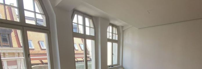 JÄGERHOF * şehir merkezi* aydınlık 2 odalı daire, geniş balkon* ayrı mutfak* küvetli banyo