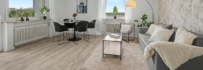 *Moderne 3+1 Zimmer Wohnung inkl. Alpen/Münsterblick, keine Provision, Direkt einziehen* – Wohnzimmer