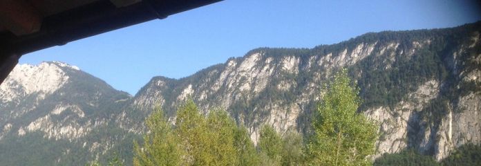 Ausblick auf den wilden Kaiser