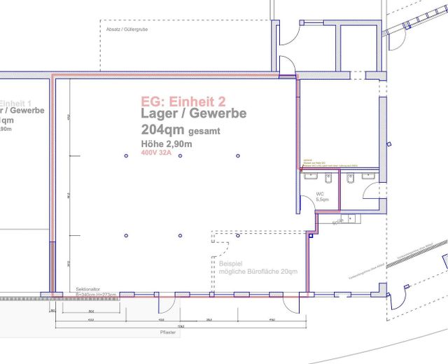 Gewerbefläche / Werkstatt / Büro / Lager / Halle zu vermieten – Foto 6