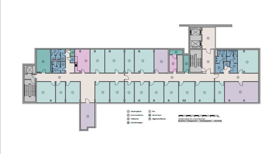 ATIK: Repräsentative Büroflächen in hervorragender Lage mit viel Tageslicht – 3. OG