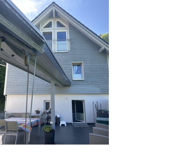 Doppel-Idylle in 37296 Ringgau: 2 Häuser am Bach in perfekter Pendlerlage! – Terrasse