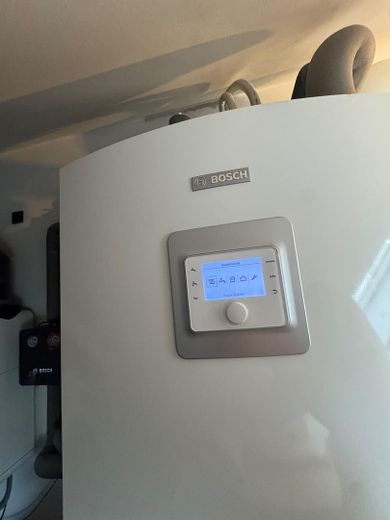 Neubau-Doppelhaushälfte in Schwerte-Geisecke – BOSCH-Wärmepumpe