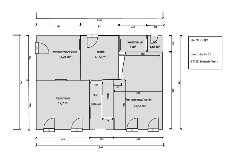 Grundriss EG