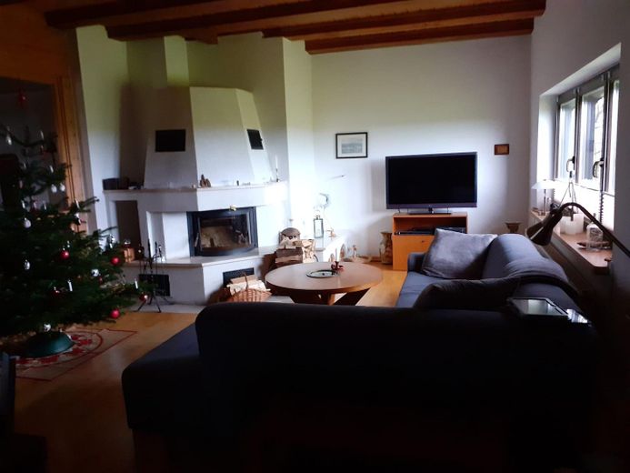 gr. Wohnzimmer mit Kamin