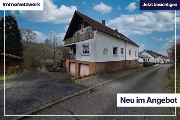Tweegezinswoning met veel ruimte, groot perceel en uitbreidingspotentieel in Sankt Wendel‑Bubach