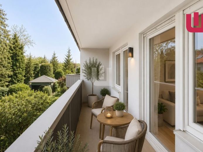 Haus in Haus - hochwertig sanierte Maisonette-Whg. mit drei Balkonen am Ortsrand von Gröbenzell – Foto 1