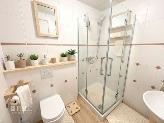 Vermietete Kapitalanlage in Essen-Altenessen – Badezimmer