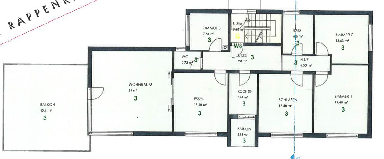 6-Zimmer-Wohnung in ruhiger Lage – Foto 11