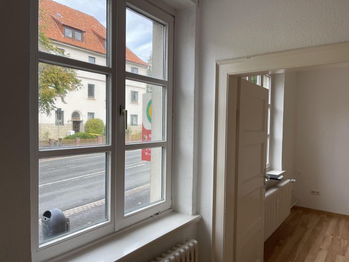 Helle Wohnung 15-03 in der Nähe der Uni – Fenster Schlafzimmer