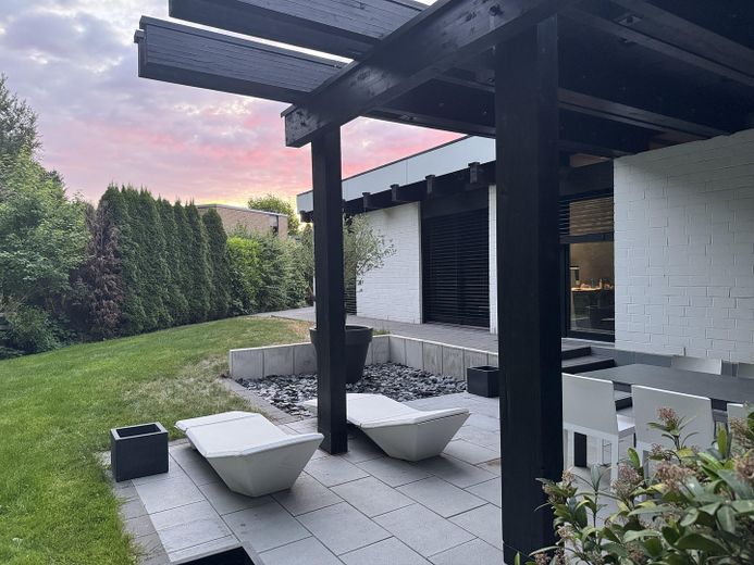Nicht einsehbare Terrasse