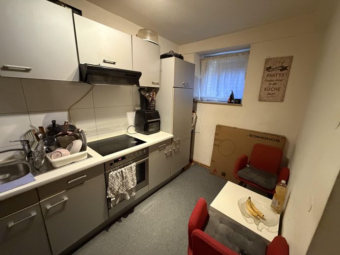 Bilocale con cucina, bagno e giardino, Solingen-Wald, ai margini del bosco, ristrutturato, su richiesta con cucina componibile a un piccolo prezzo – Foto 13