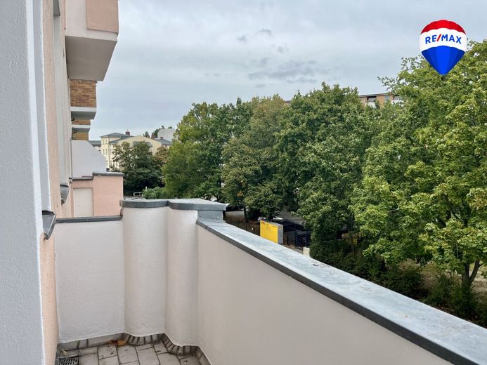 Weiterer Blick vom Balkon