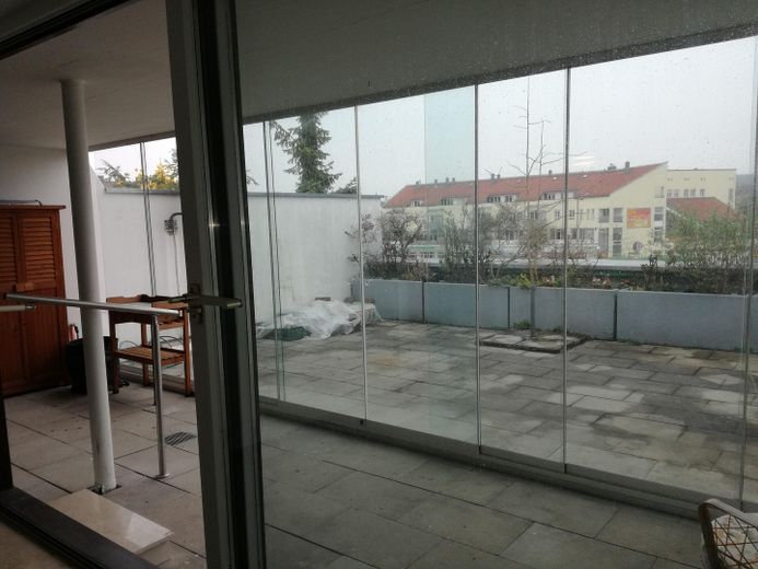 Sonnige Dachterrasse