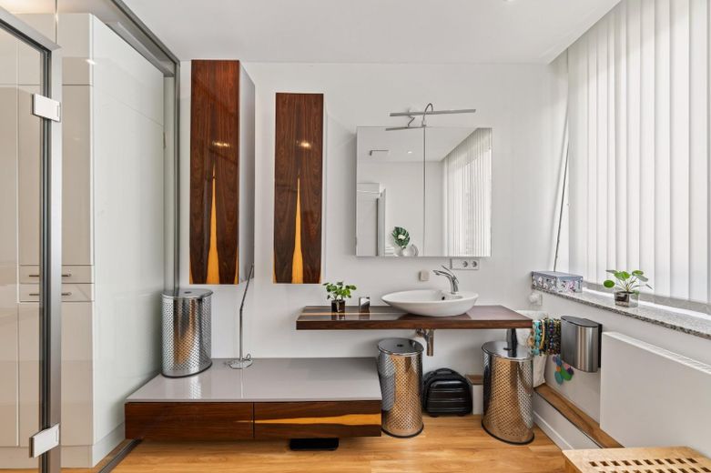 "Sonnenwohnung", Nähe Luitpoldpark - Ideal für 1-2 Personen! – Bad