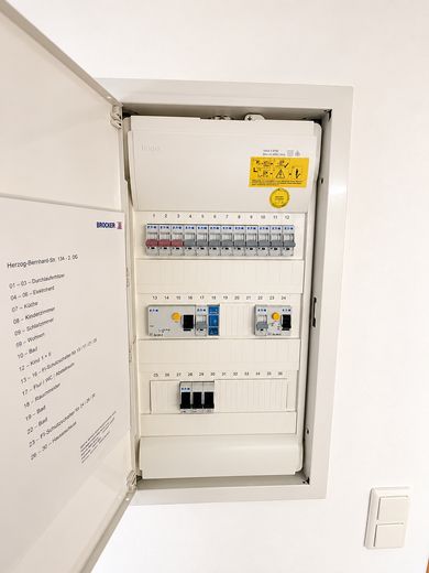 Viel Raum für Familie oder Investment – leere 4 Zimmer-Wohnung + PROVISIONSFREI + – Elektroverteilung mit FI