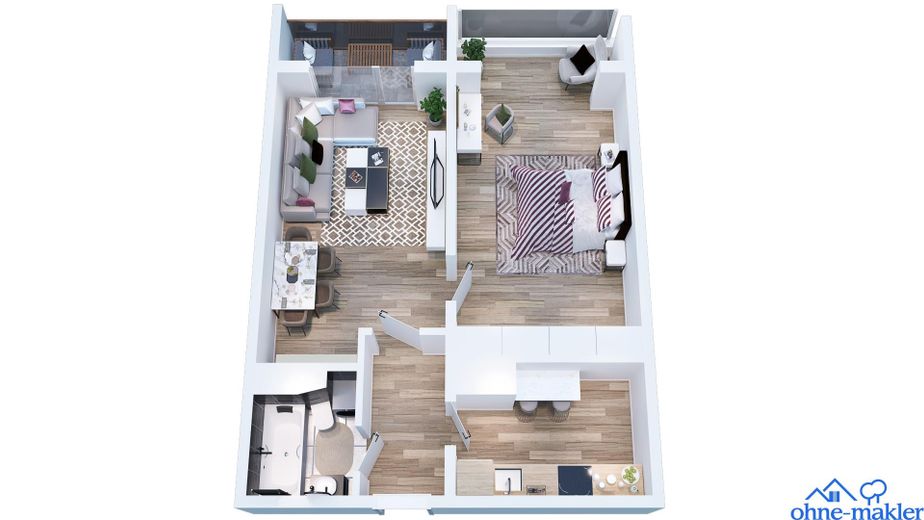 Grundriss Wohnung