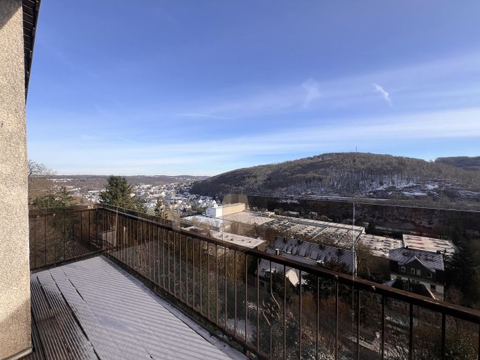 Blick vom Balkon nach Südosten