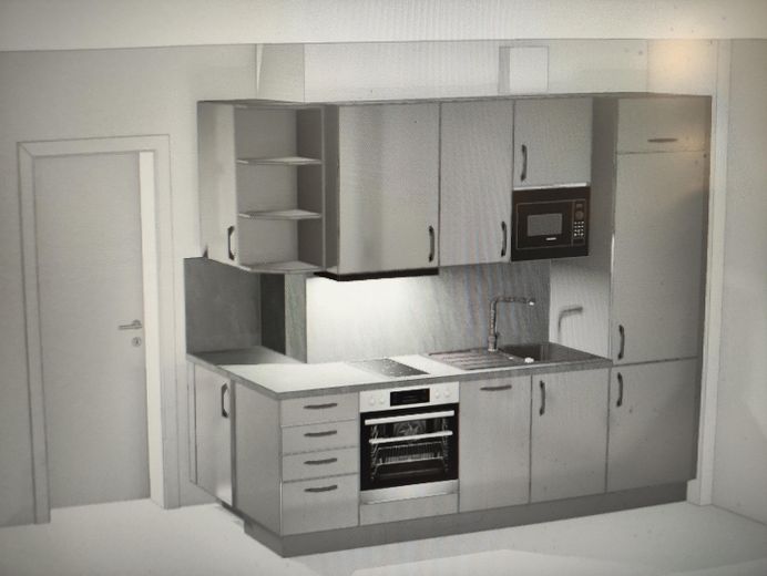 Prima occupazione: nuovo appartamento di 1 locale con cucina attrezzata, balcone esposto a sud e vista sul parco, vicino alla metropolitana e alla S-Bahn di Feldmoching – Foto 10