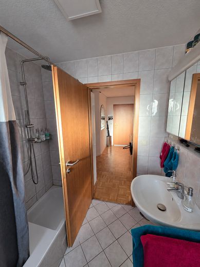3,5 Zimmer mit Weitblick – clever geschnitten & provisionsfrei – Tageslichtbad - Blick in Flur