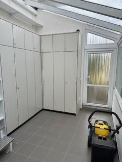 Stuhllager Austritt Garten