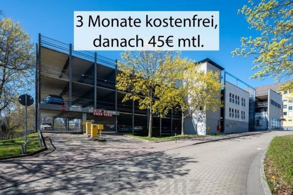 3 Monate kostenfrei, danach 45 € mtl. - Parkhaus-Stellplatz in Chemnitz