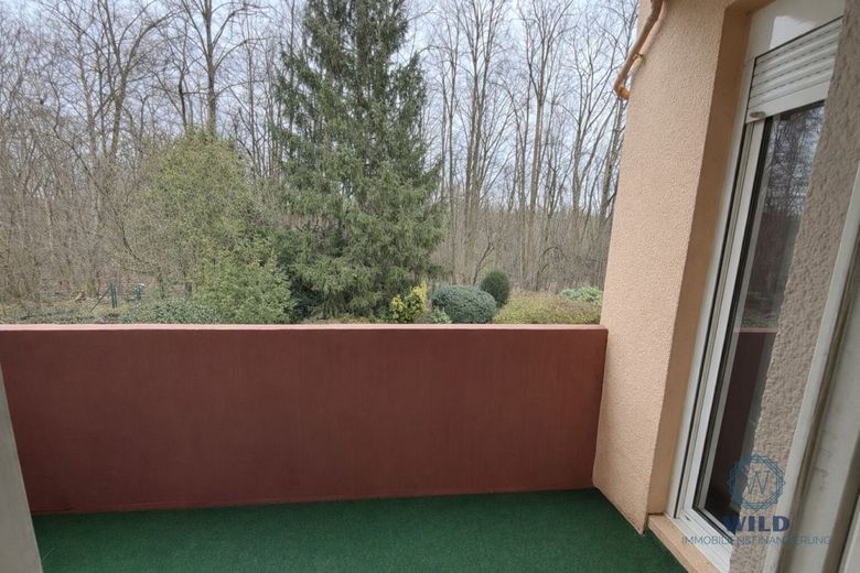 Charmante 3-Zimmer-Wohnung mit Balkon und Blick ins Grüne und Hobbyraum in Saarlouis – Balkon