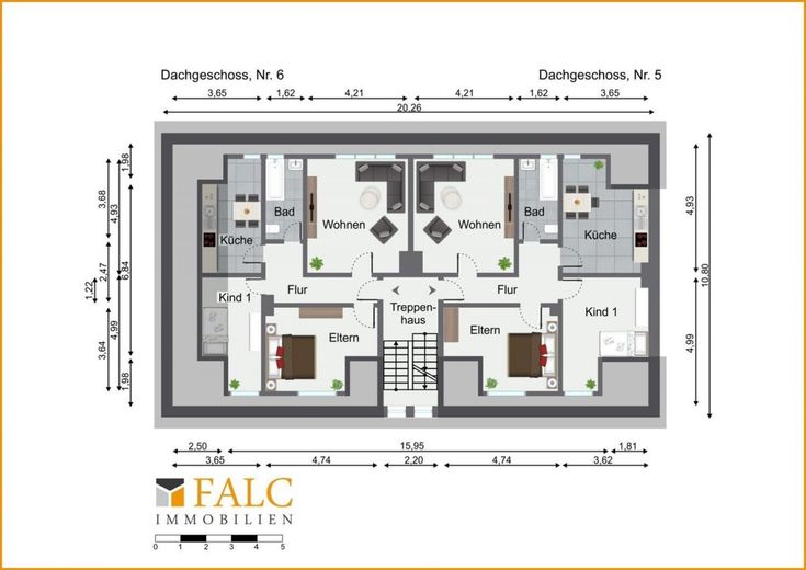 Grundriss Dachgeschoss