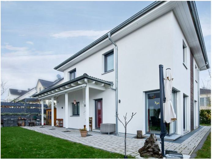 Haus Rückansicht