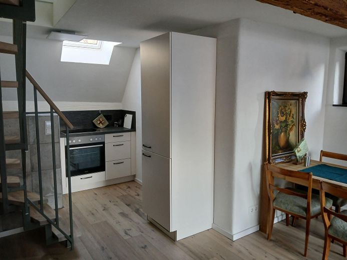 Blick Küche / Essbereich