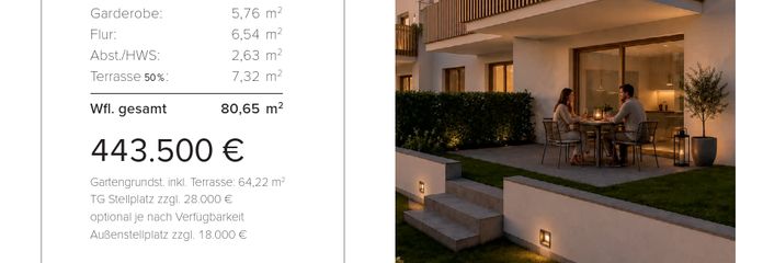 Construction neuve APP 2.1 - M7/2 - Rez-de-chaussée - 81m²