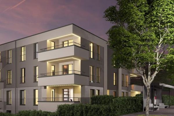 2 kamer appartement met 87 m² tuin in Bad Vilbel, aan de bebouwingsgrens van Frankfurt!